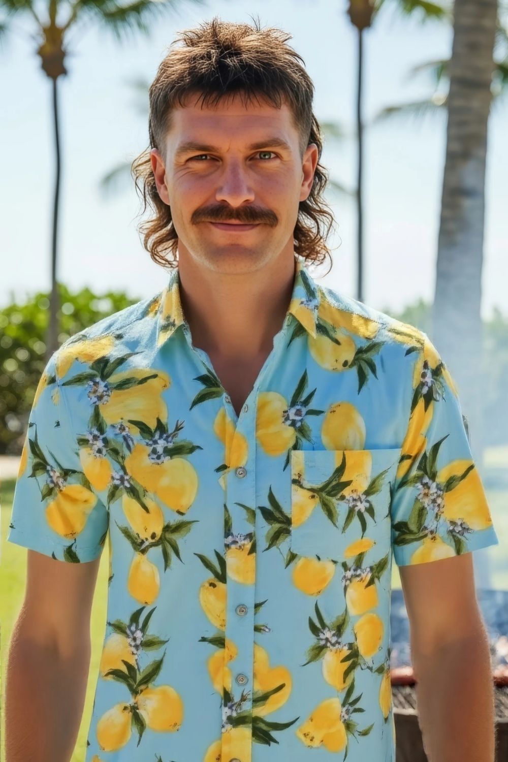 Chemise Imprimée - CITRON - Nina Kendosa Chemise Imprimée - CITRON - Nina Kendosa