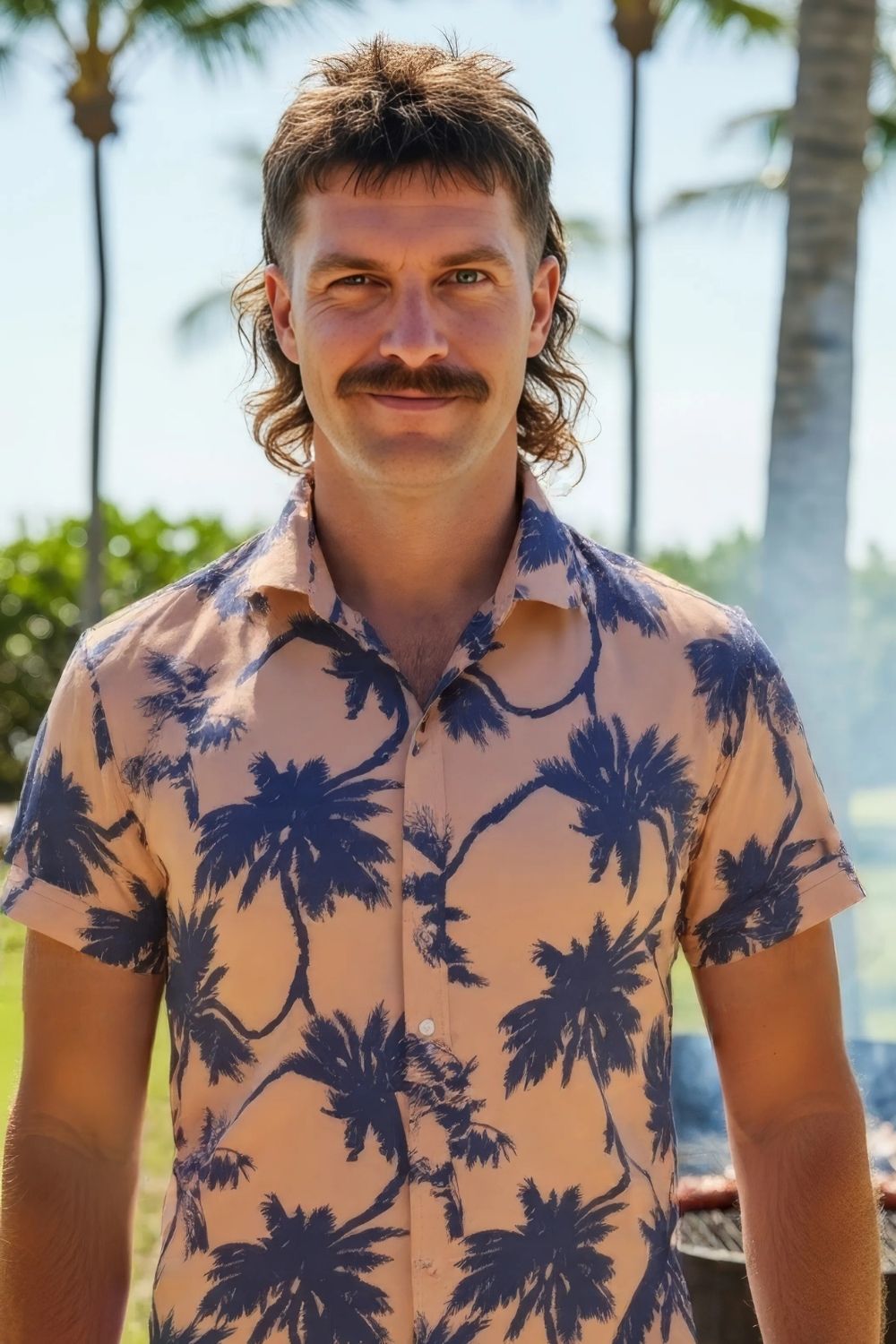 Chemise Palmiers Hawaïens