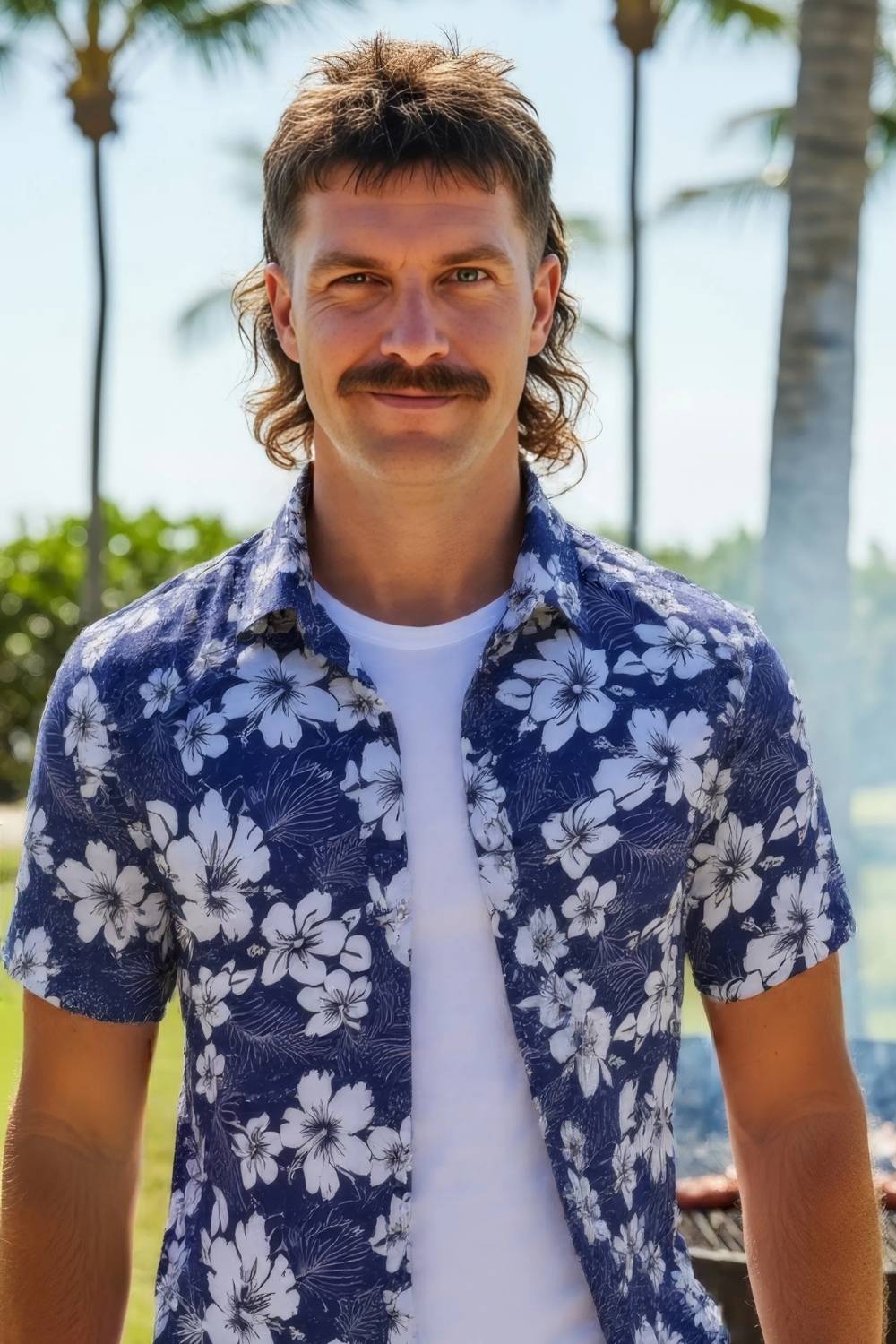 Chemise à Fleurs