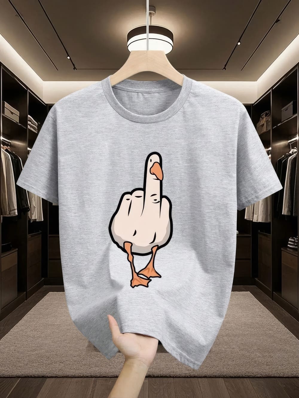 T-Shirt Canard Insolite Vulgaire