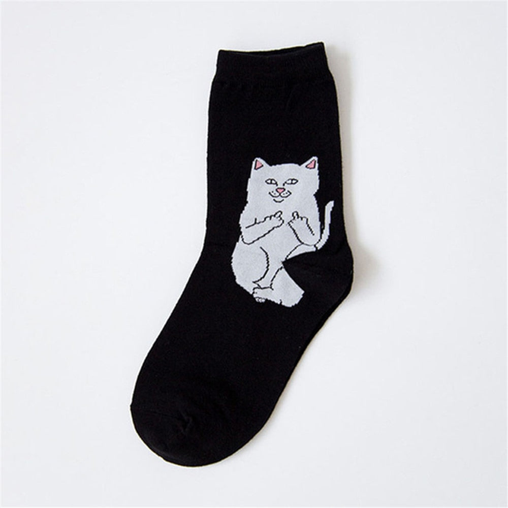 Chaussettes Chat Qui Fait Des Doigts