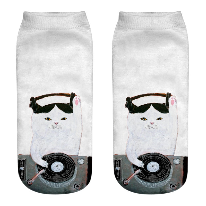 Chaussettes Chat Drôle
