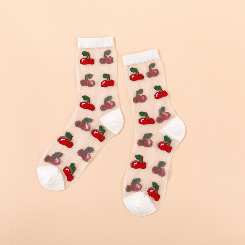 Chaussettes Cerises