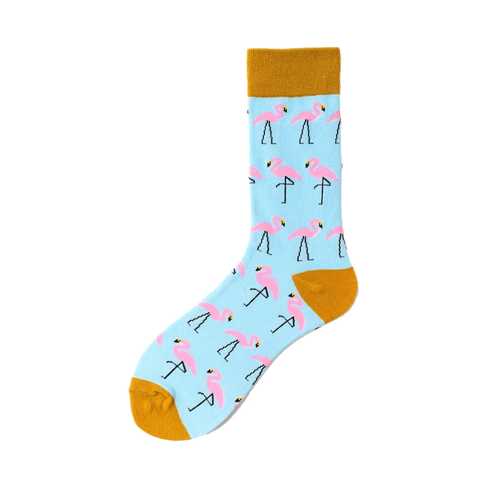 Chaussettes Flamants Roses
