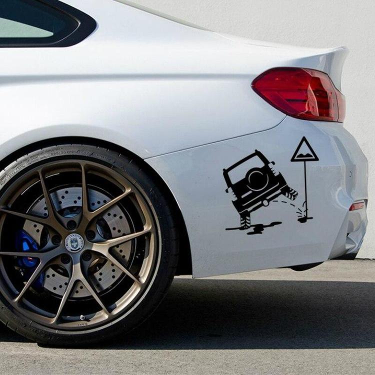 Stickers Voiture Pipi