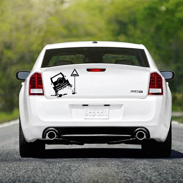 Stickers Voiture Marrant