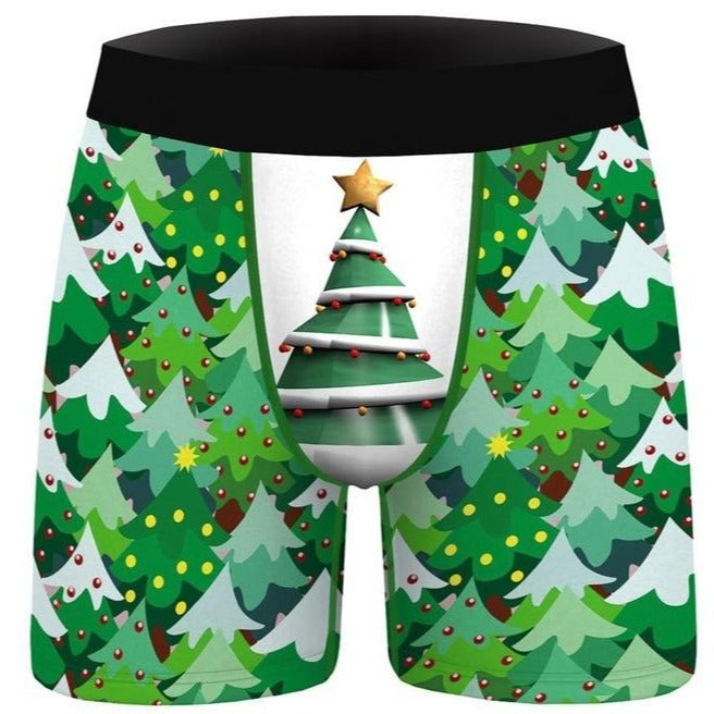 Caleçon de Noel Rigolo