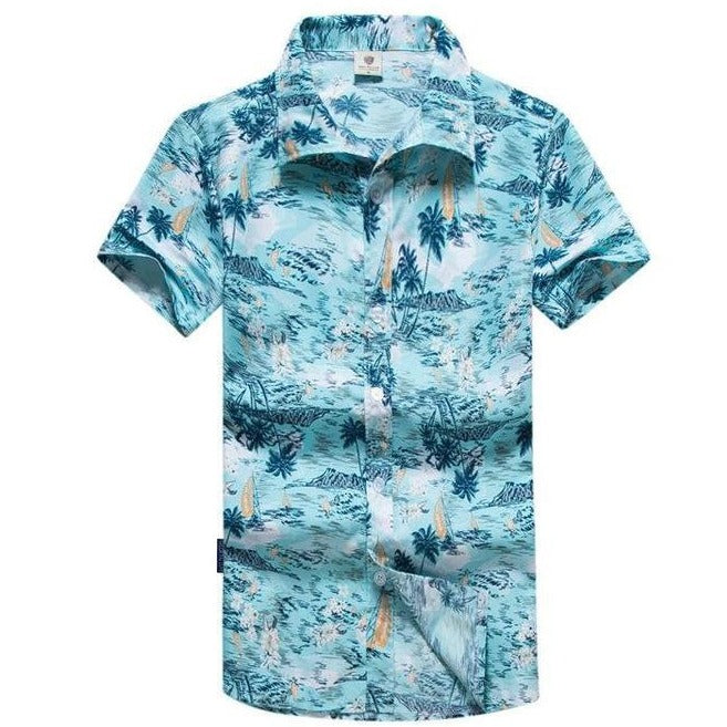 Chemise Bleue Moche