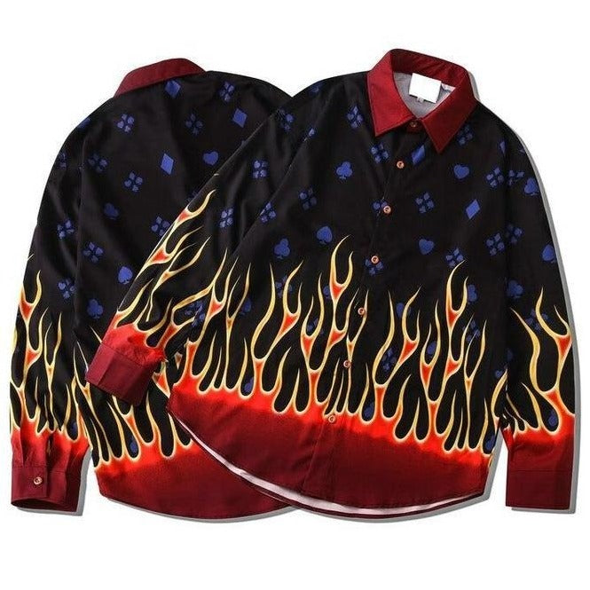 Chemise Flamme Année 2000