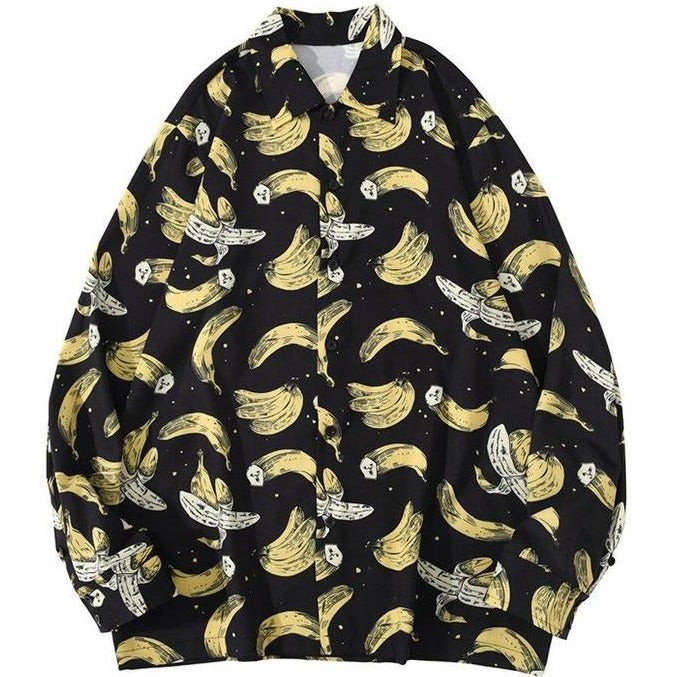 Chemise Motif Banane