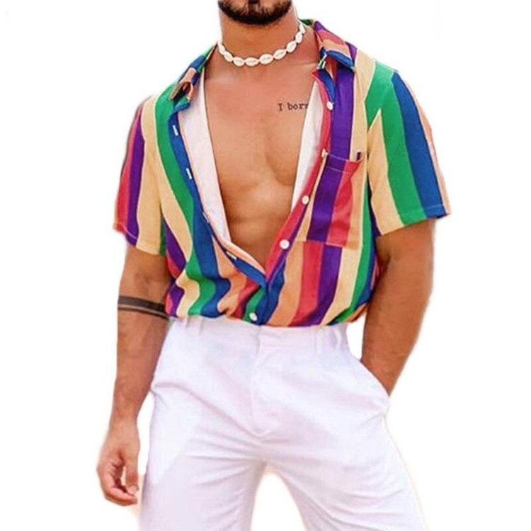Chemise Multicolore Rayure