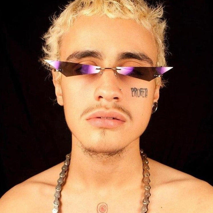 Lunette Futuriste Pour Homme