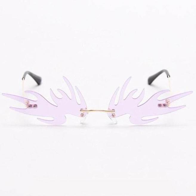 Lunettes Forme Flamme
