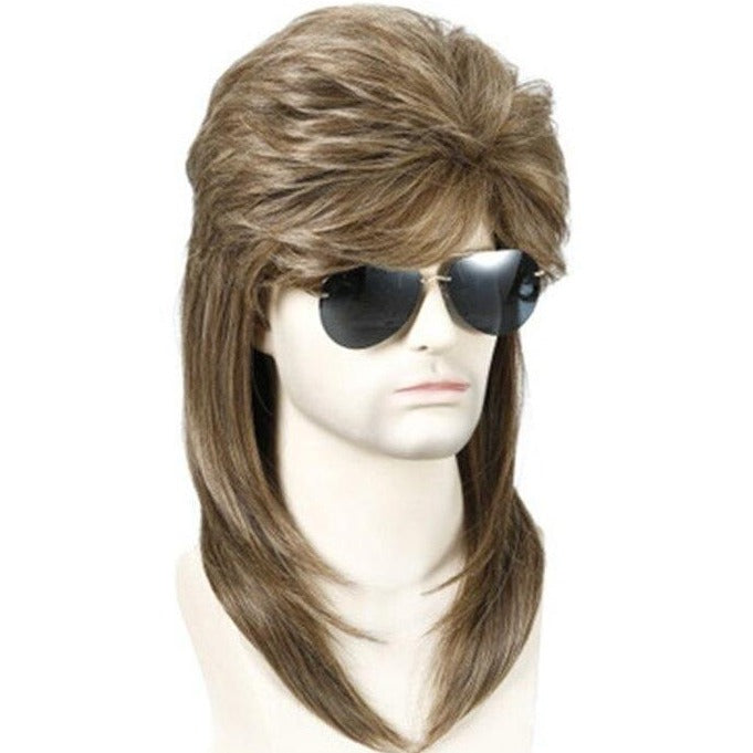 Perruque Coupe Mulet Homme