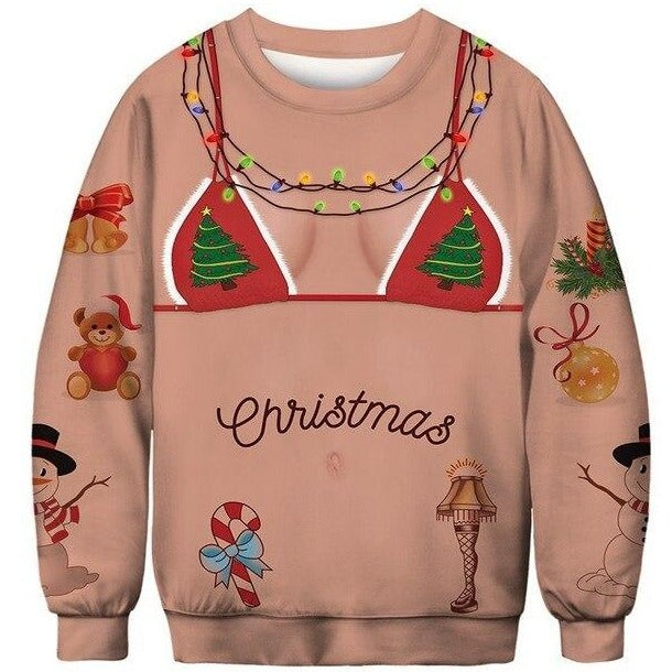 Pull Kitsch de Noel Femme