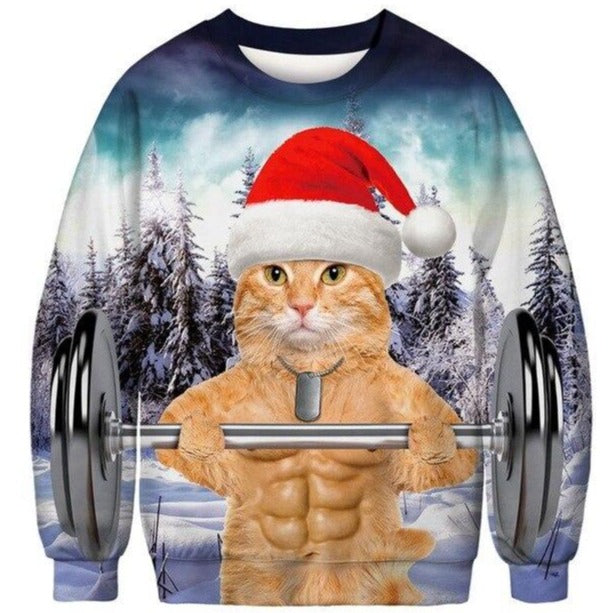 Pull Noel Rigolo Pas Cher