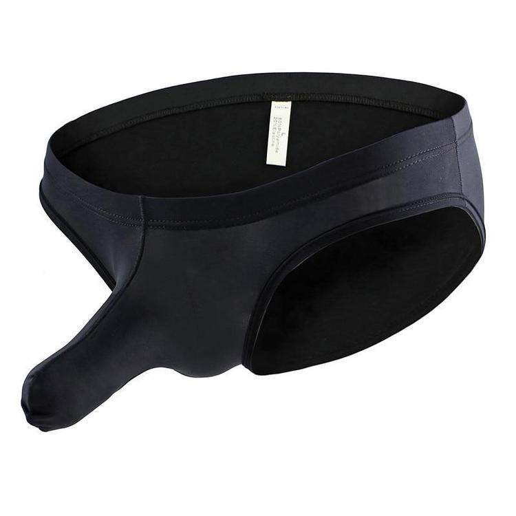 Slip Noir Homme Humour