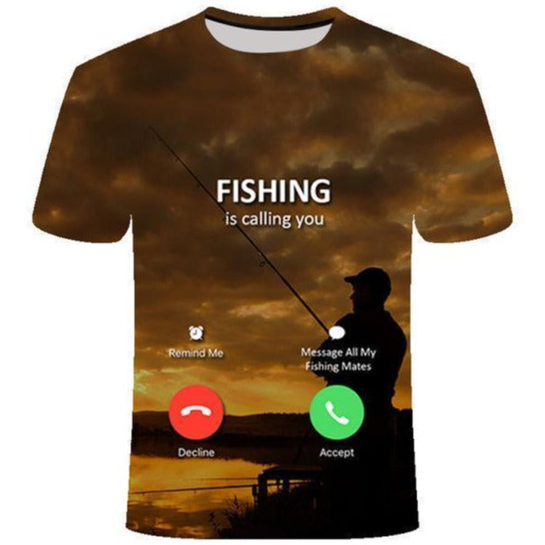 T-Shirt Humour Pêche