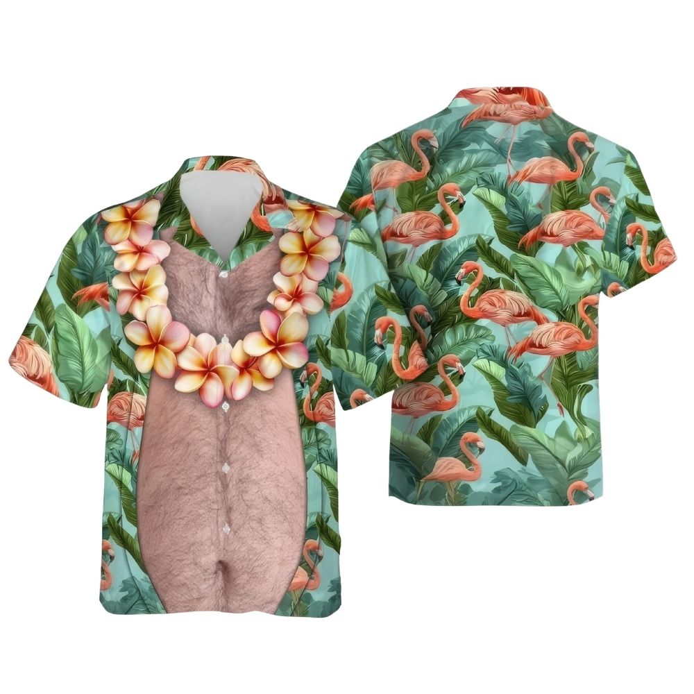 Chemise Beauf Ventre Hawaïen