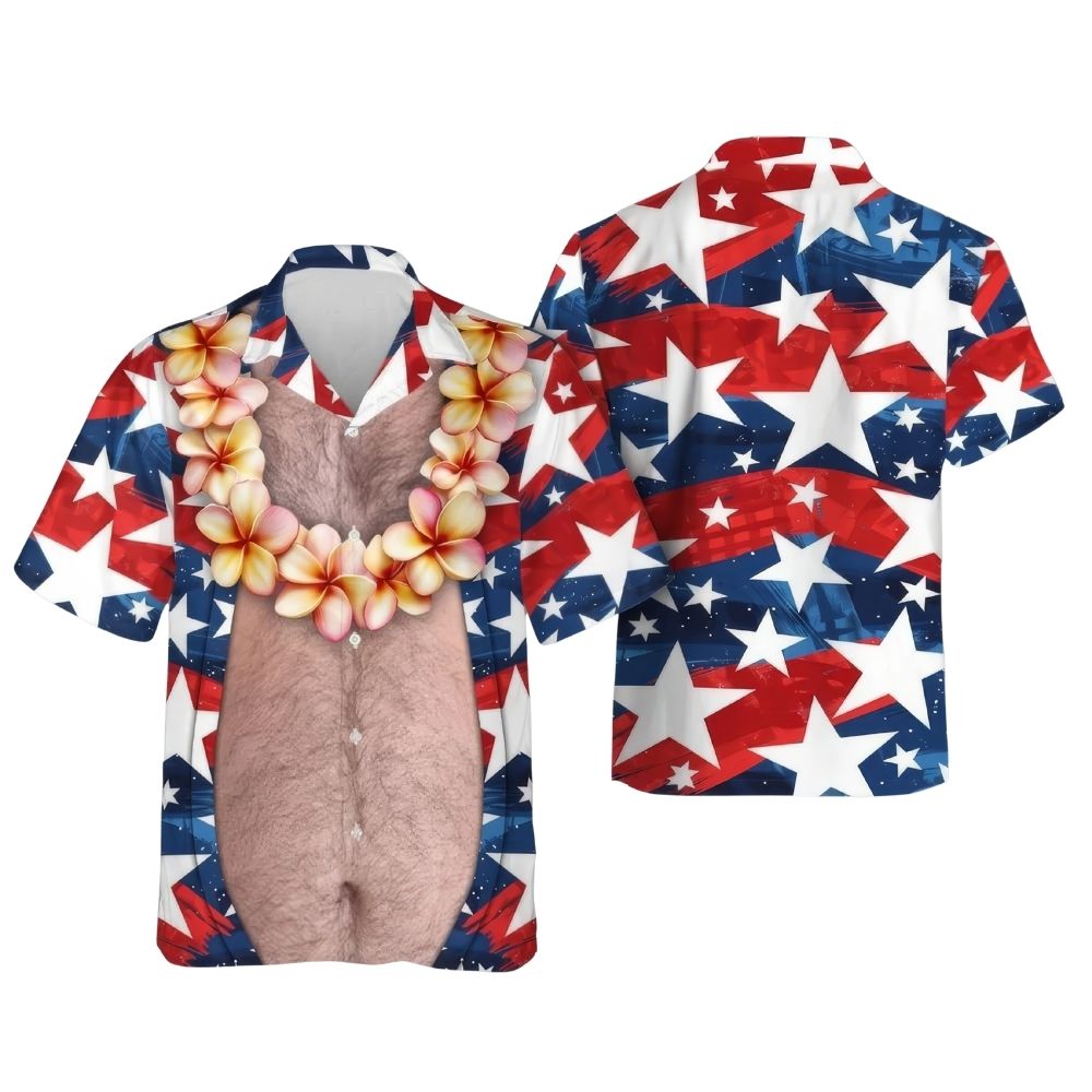 Chemise Beauf Ventre Hawaïen