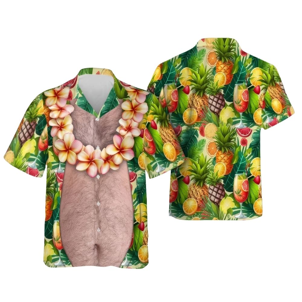 Chemise Beauf Ventre Hawaïen