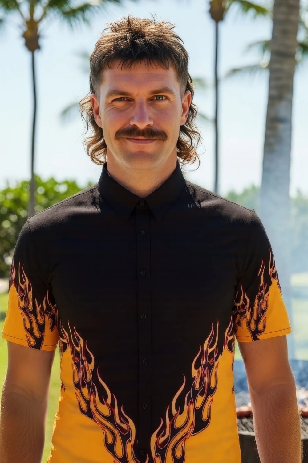 Chemise Flammes Chaudes