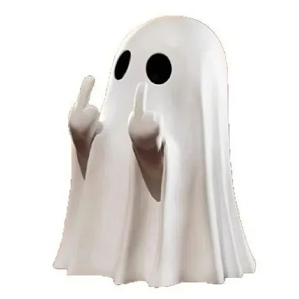 Statue Fantôme Doigt d'Honneur