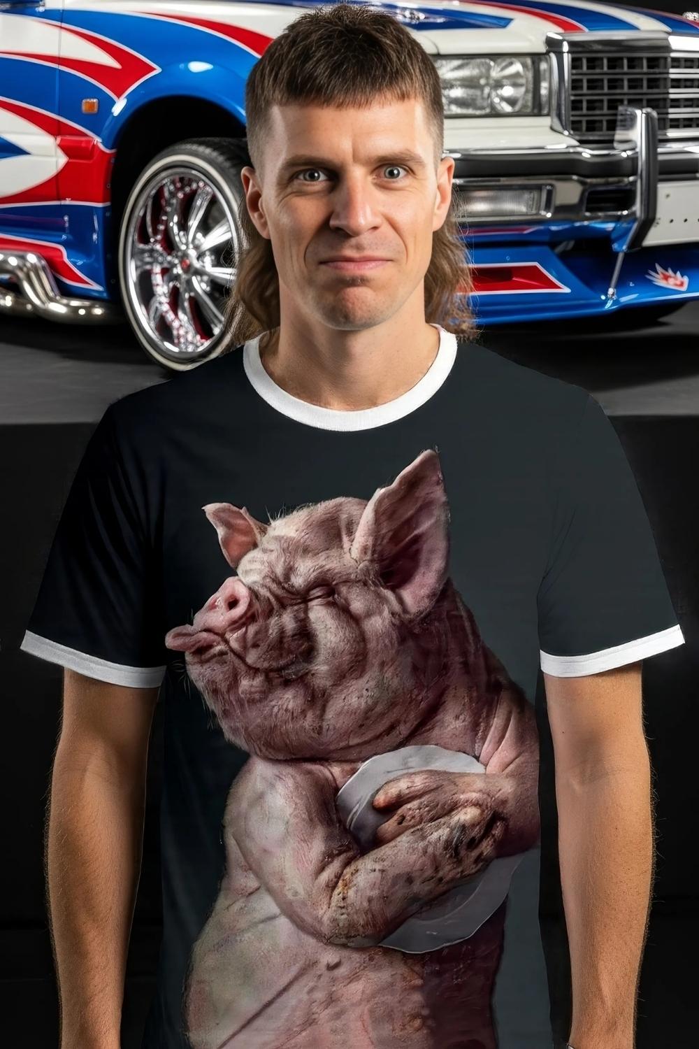 T-Shirt Cochon
