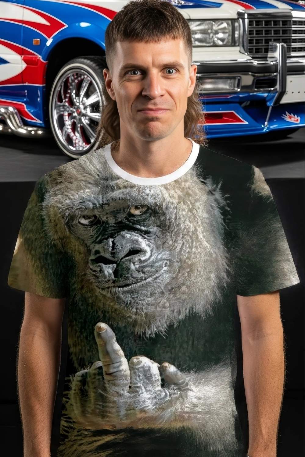 T-Shirt Gorille Grossier