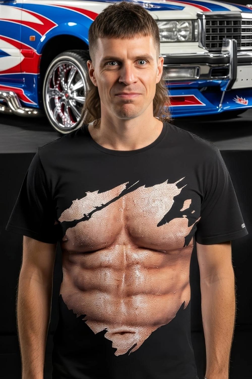 T-Shirt Muscle Déchiré