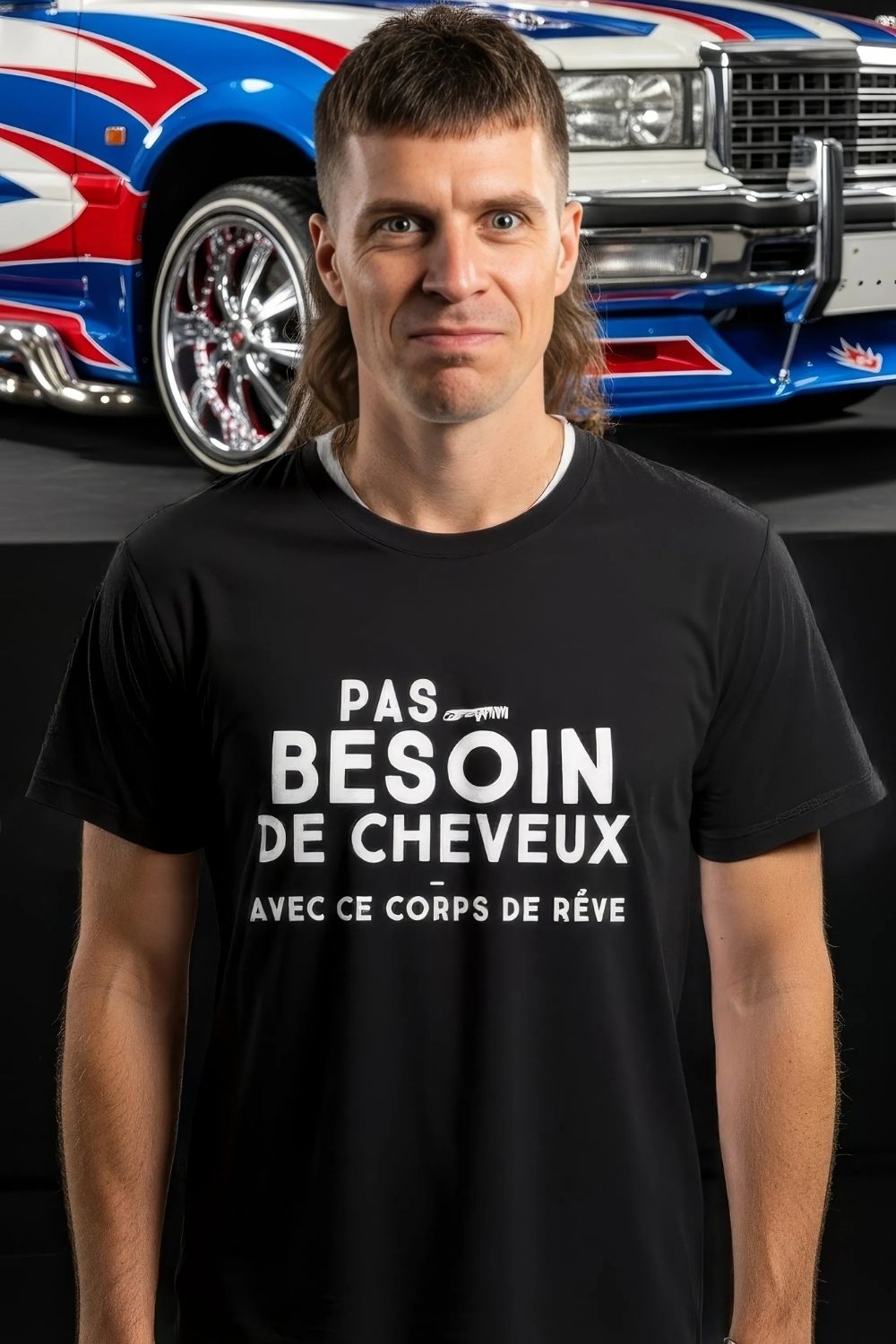 T-Shirt Pas Besoin de Cheveux