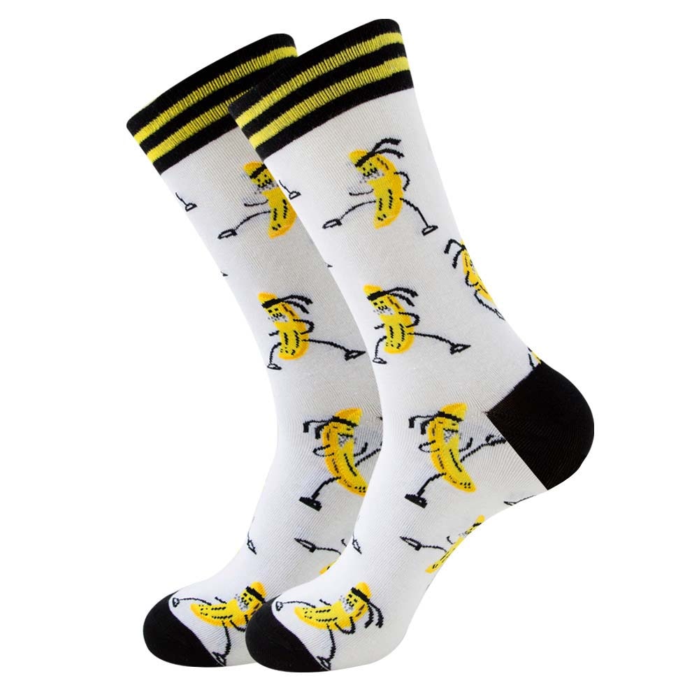 Chaussettes Bananes Drôles