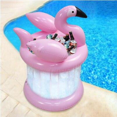 Bouée Flamant Rose Comique