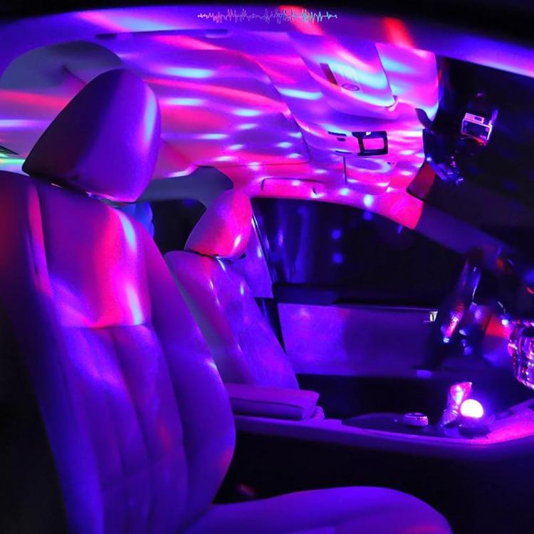 Boule Kitsch Disco Voiture