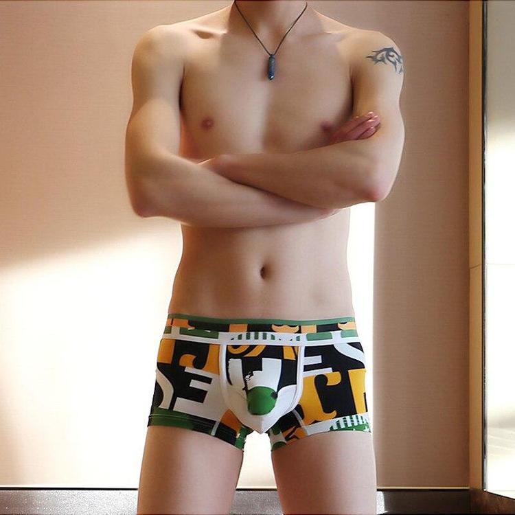 Caleçon Drôle Homme Vert