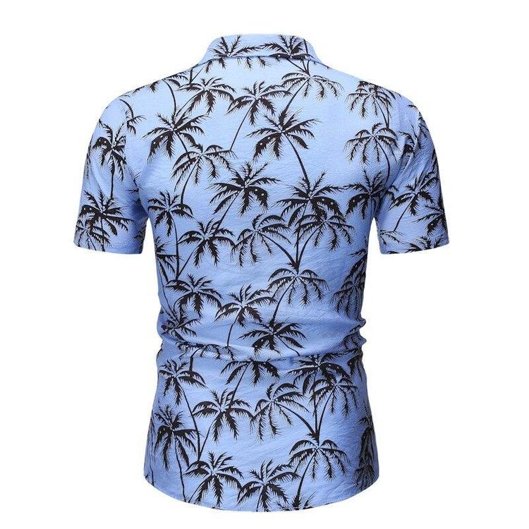 Chemise Homme Motif Palmier