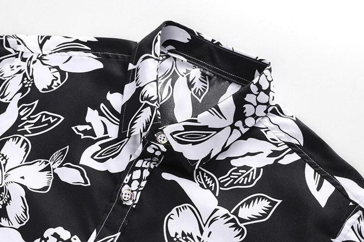 Chemise Imprimé Palmier Homme