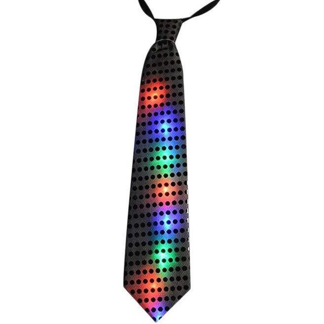 Cravate de Fête Avec Paillettes