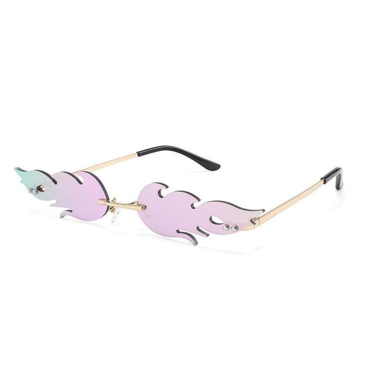 Lunette Flamme Rose