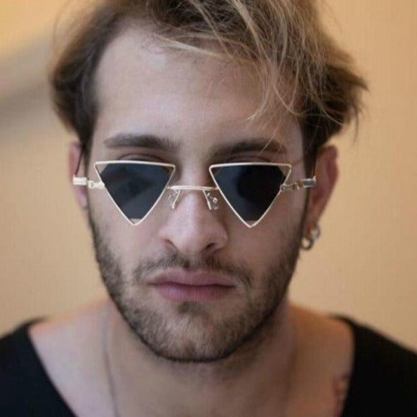 Lunette De Soleil Forme Triangle Homme