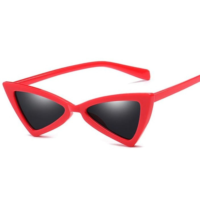 Lunette Triangle Rouge