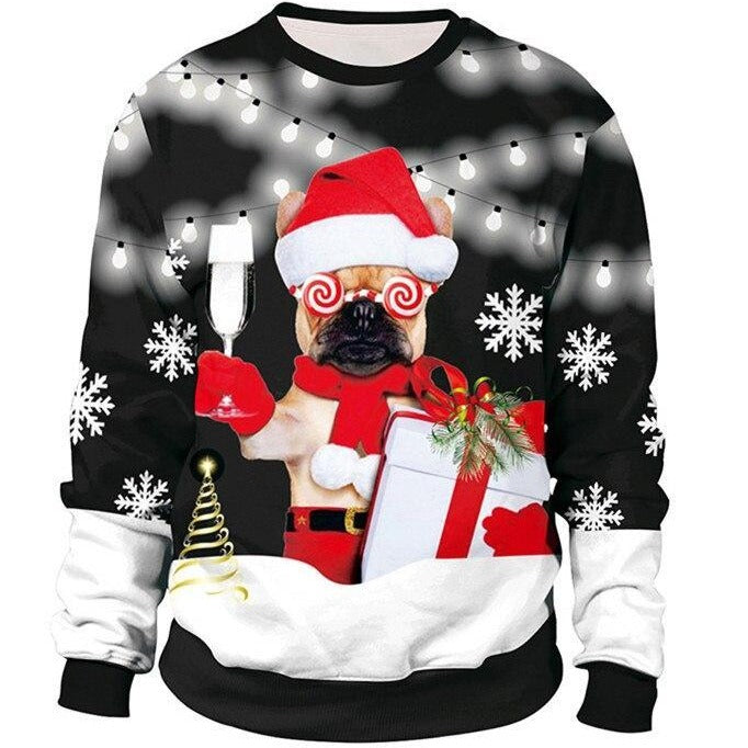 Pull Moche Noel Humour